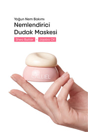Yoğun Nemlendirici, Yumuşatıcı, Işıltı Verici Tinted Dudak Bakım Maskesi