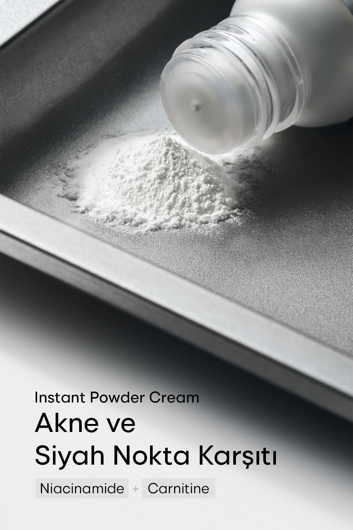 Akne Karşıtı, Gözenek Sıkılaştırıcı Pürüzsüz ve Aydınlık Verici Toz Krem