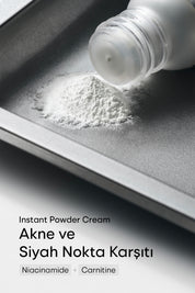 Akne Karşıtı, Gözenek Sıkılaştırıcı Pürüzsüz ve Aydınlık Verici Toz Krem