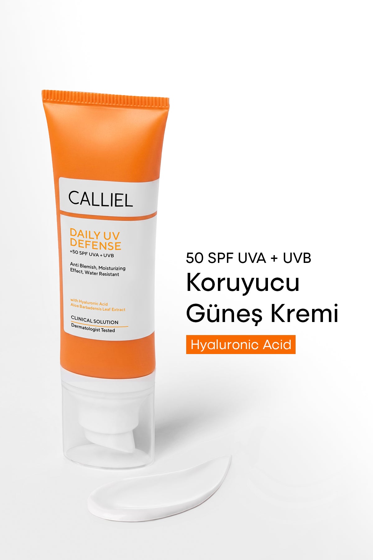 SPF 50 Tüm Ciltler, Yüksek Koruma ve Nemlendirici Etkili Leke Karşıtı Güneş Kremi 80 ML
