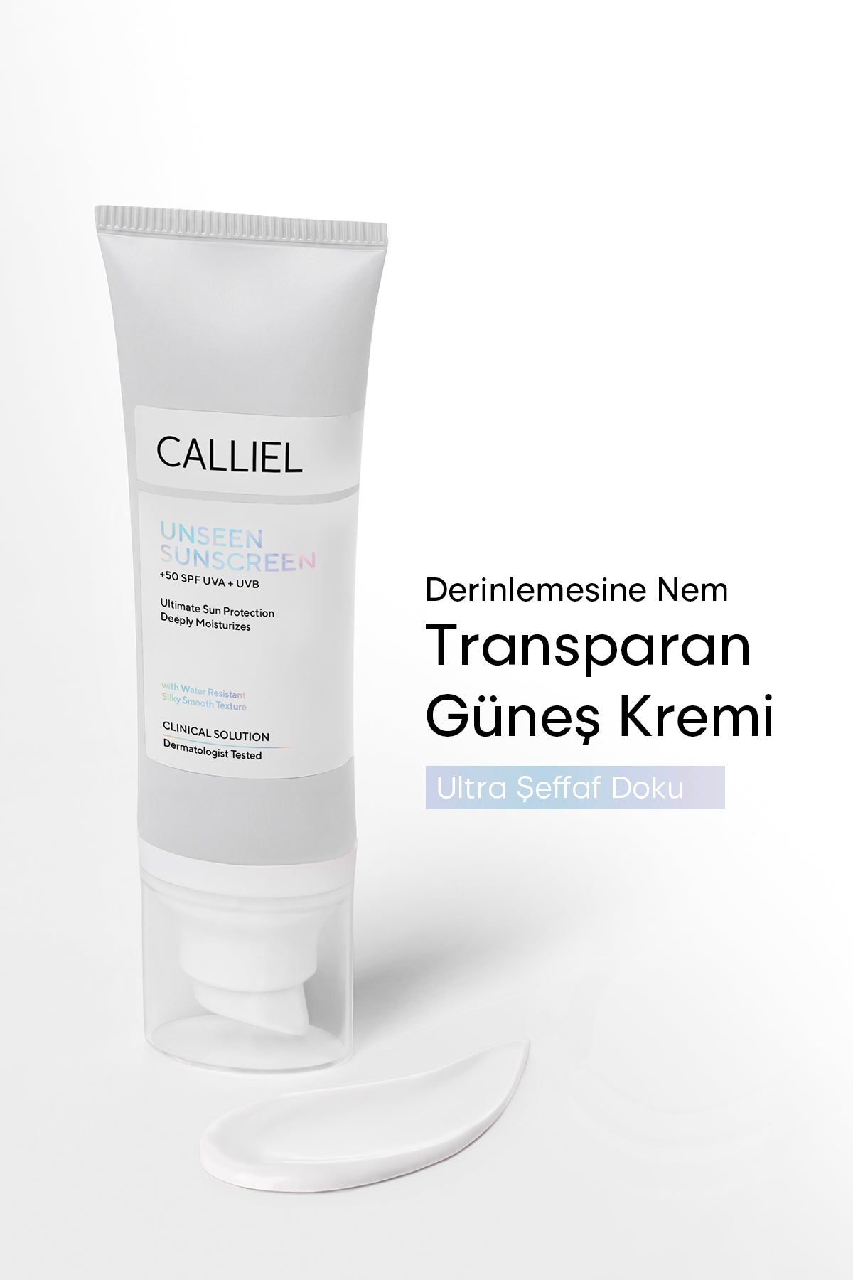 Görünmeyen, Şeffaf & Doğal Bitişli Nemlendirici Etkili 50 SPF Makyaj Bazı 80 Ml