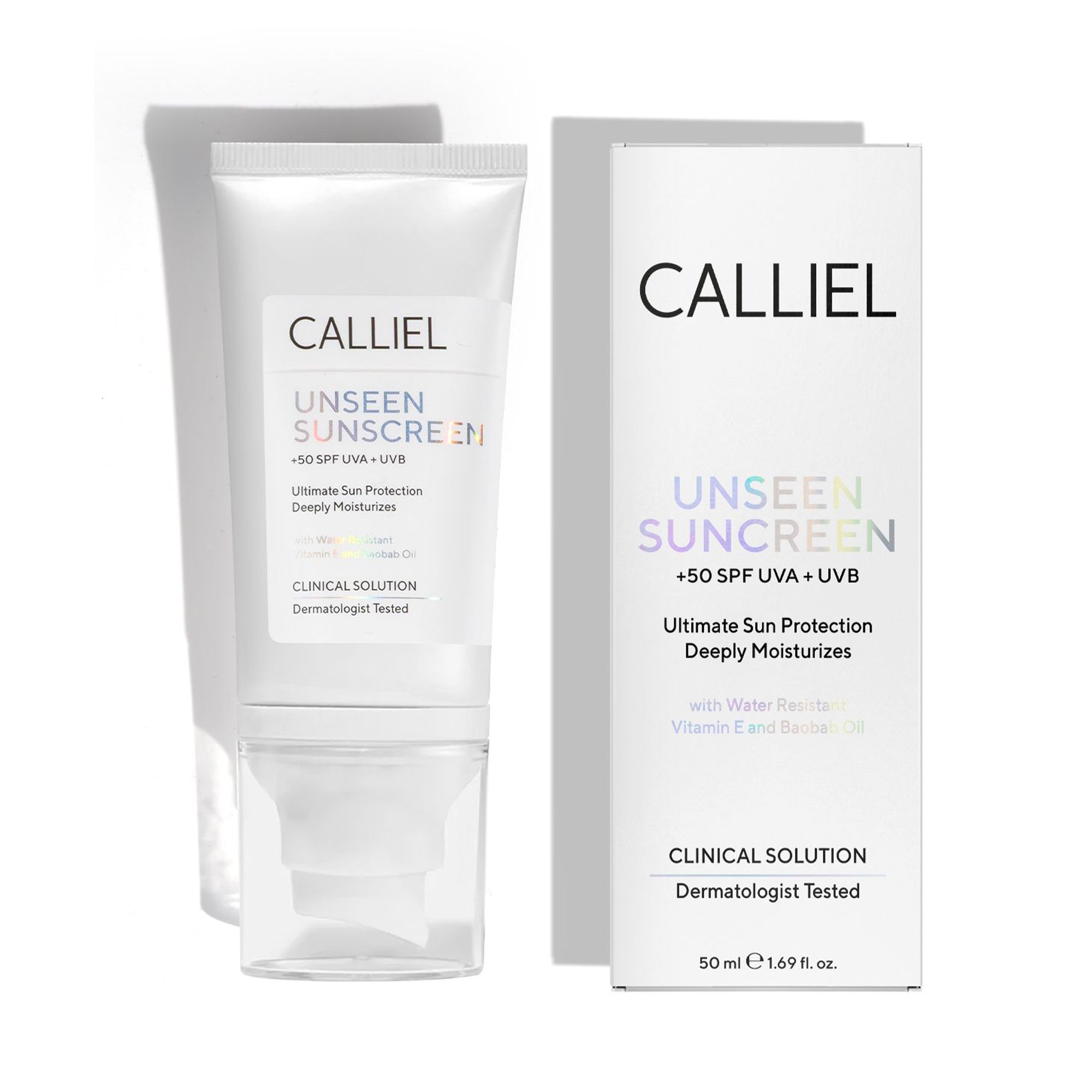 Görünmeyen, Şeffaf & Doğal Bitişli Nemlendirici Etkili 50 SPF Makyaj Bazı 50 Ml